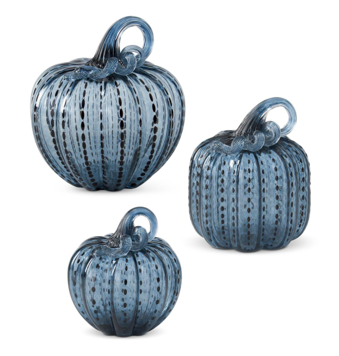 BLUE CRISTAL PUMPKIN SM
