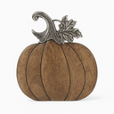 WOOD PUMPKIN TRAY