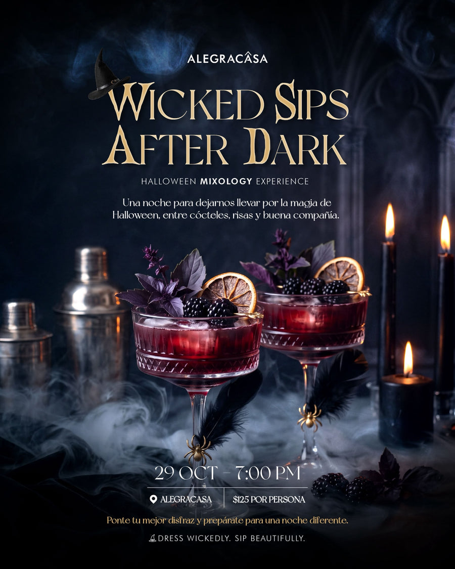 Wicked Sips After Dark 🖤 Halloween Mixology Experience