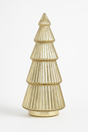 Árbol Decorativo de Vidrio Dorado - L