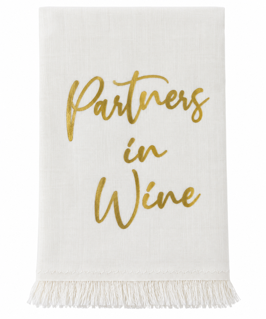 Pañito Decorativo de Baño - Partners  – Ivory & Gold
