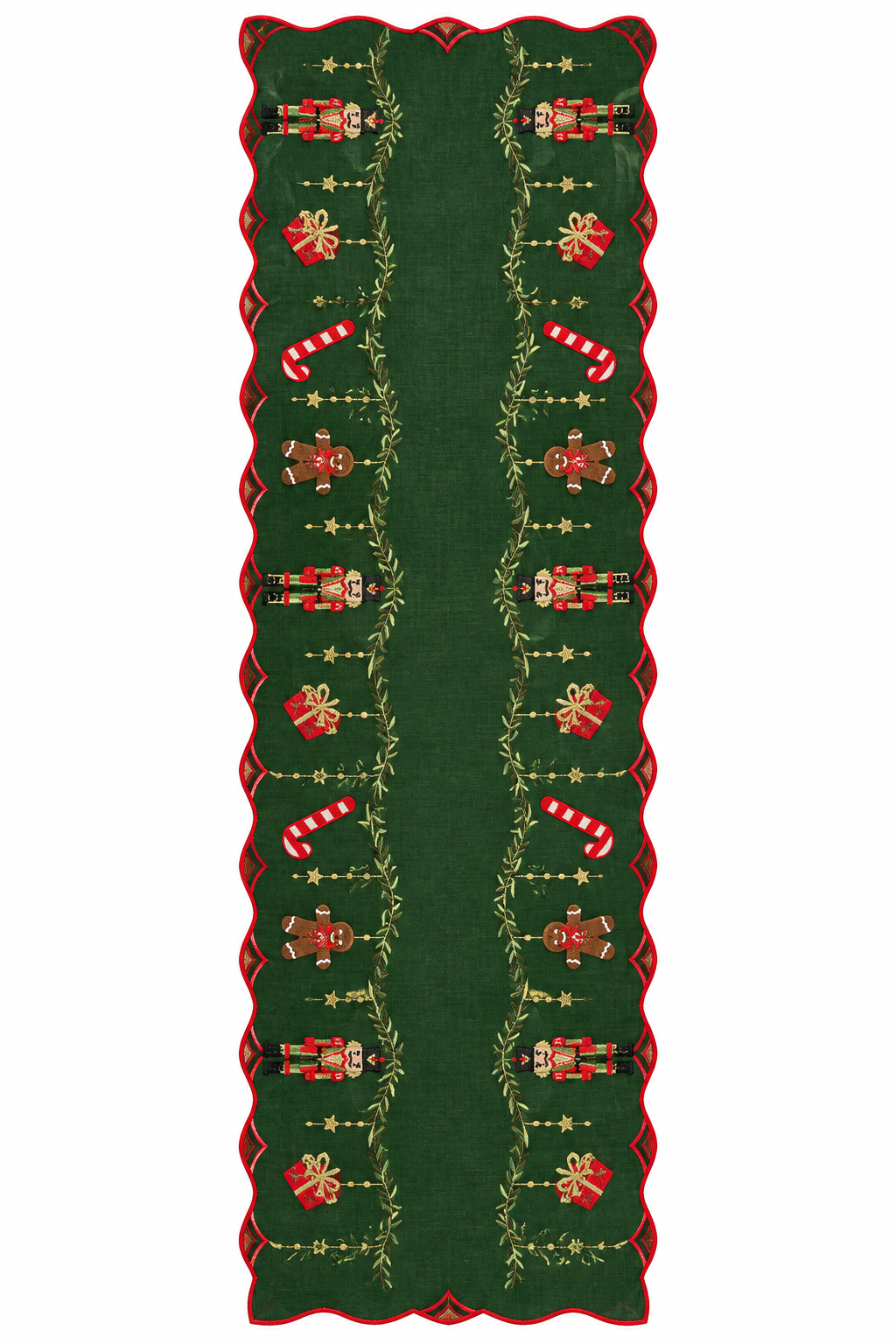 Nutcracker Christmas Table Runner