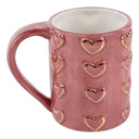 Heart Pink & Gold - Mug