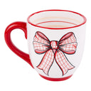 Pink/red Bow Mug
