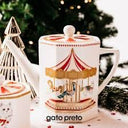 Tetera de Porcelana Carrusel