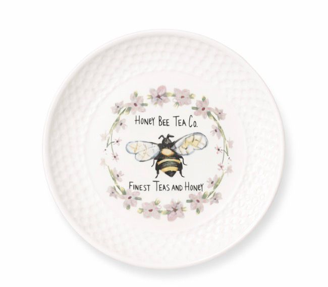 Honey Bee Tea Plate