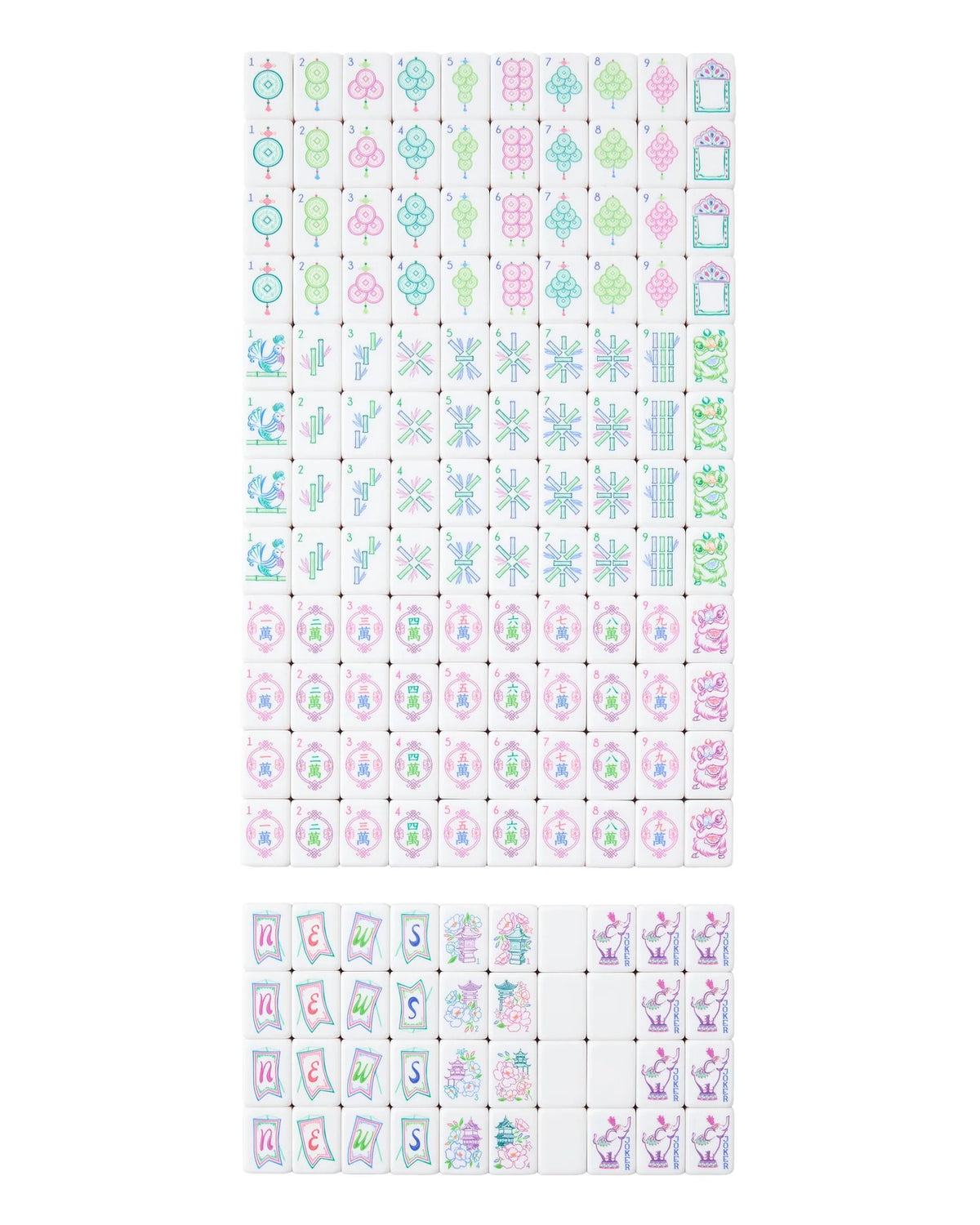 Amara Mahjong Tiles