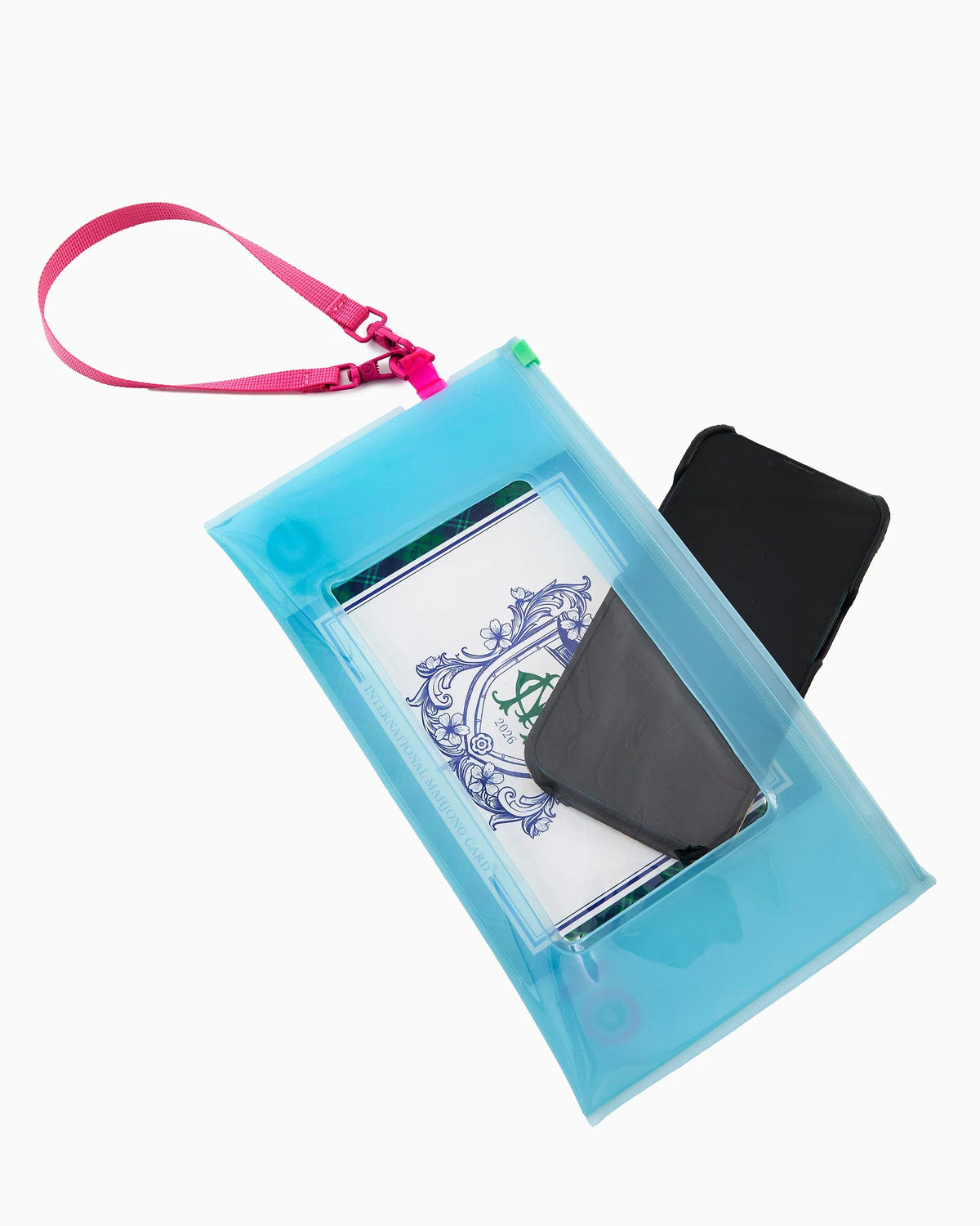 Blue Beach Bag - Mahjong