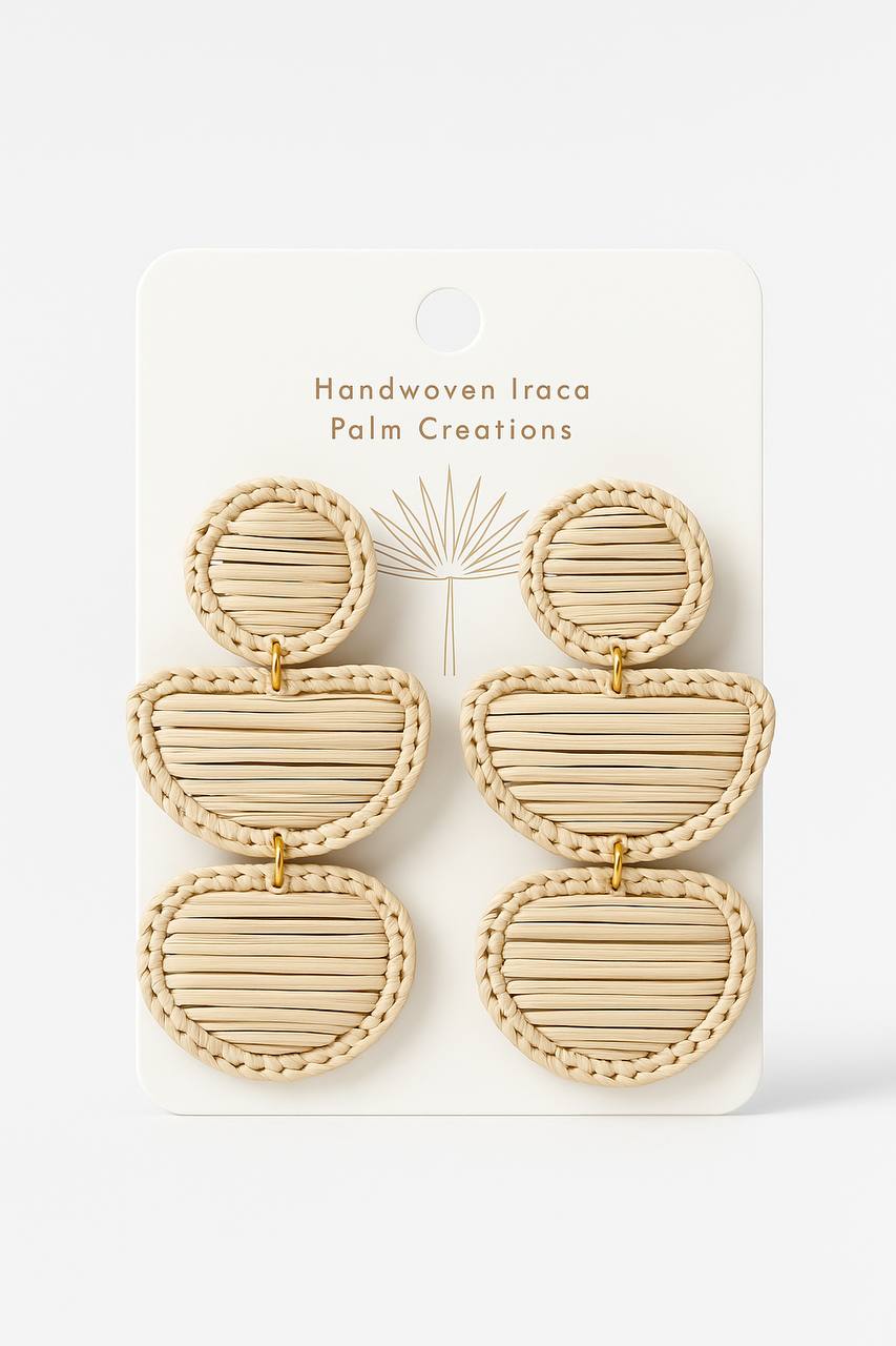 EARRING CELINA BEIGE