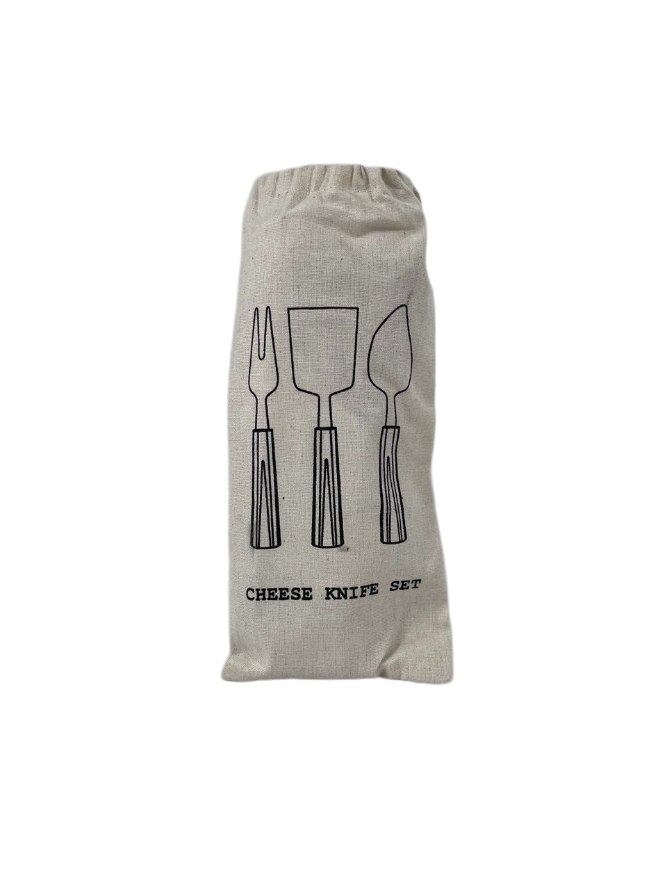 WOOD CHEESE UTENSIL SET